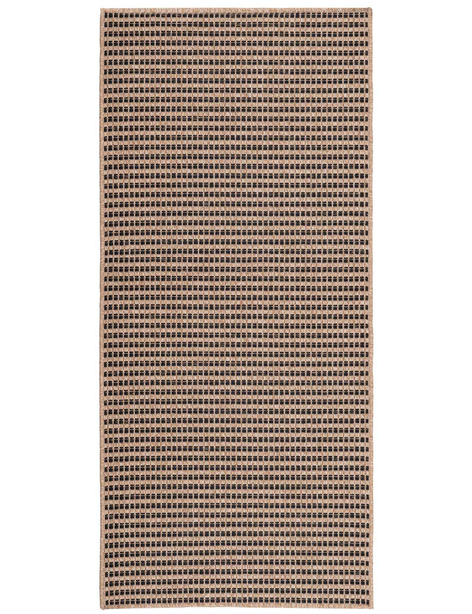 Dywan Płaskotkany Kenzy kratka Kolor: Beżowy, Kształt: Prostokątny, Prostokątny: 120×160 cm