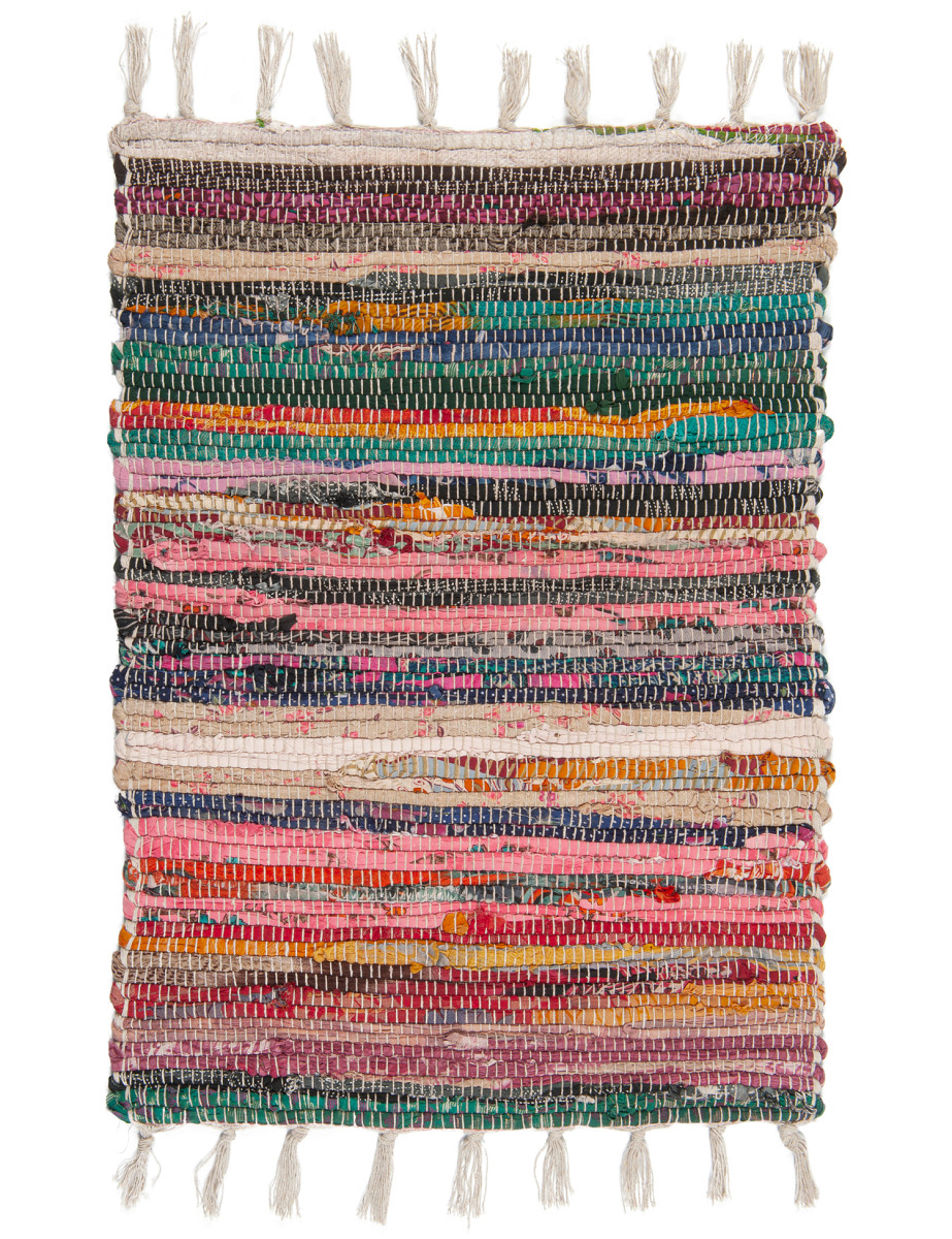 Dywan Chindi Kolor: Wielokolorowy, Kształt: Prostokątny, Prostokątny: 50×70 cm