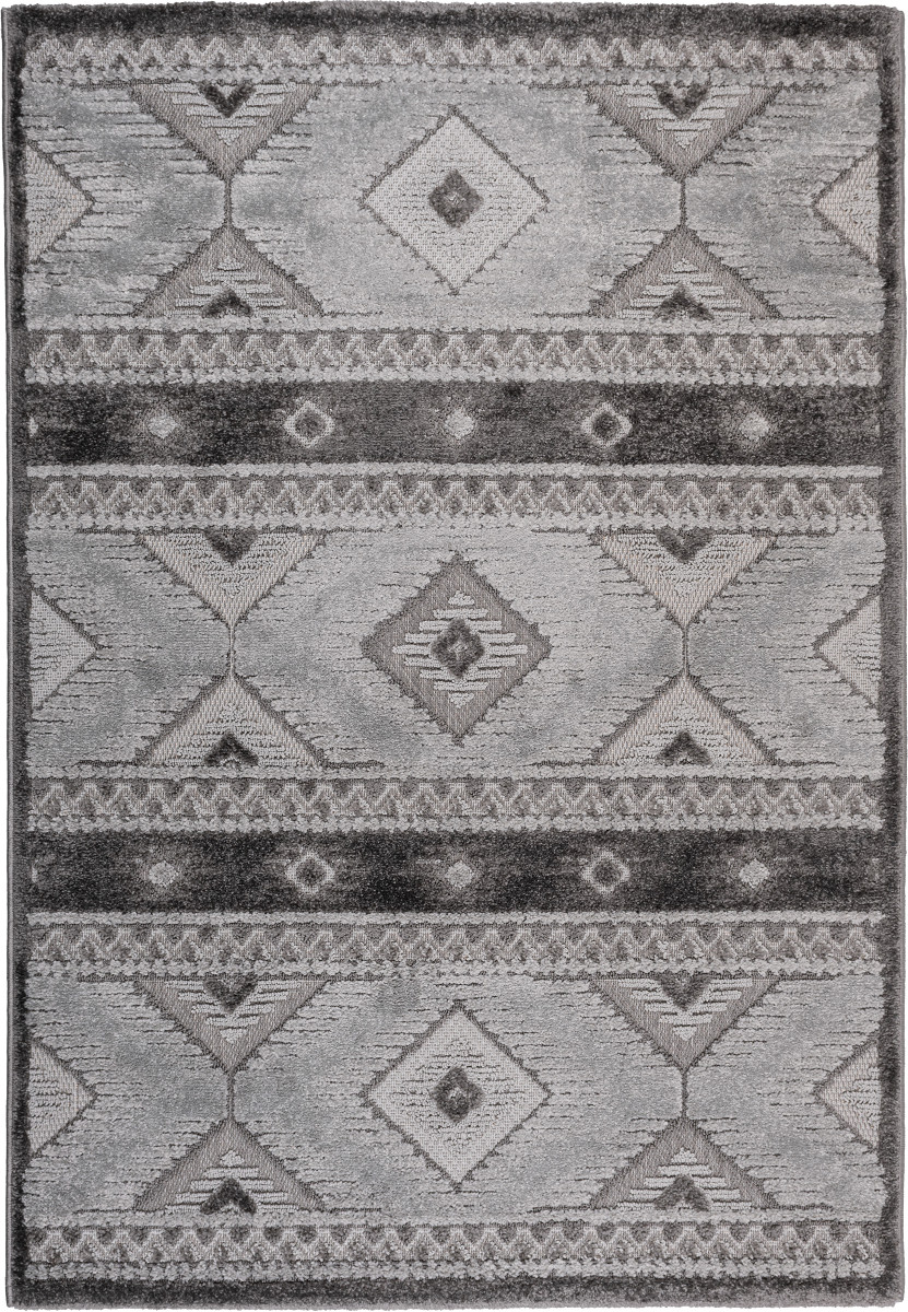 Dywan Chiara aztecki Kolor: Szary, Kształt: Prostokątny, Prostokątny: 120×170 cm