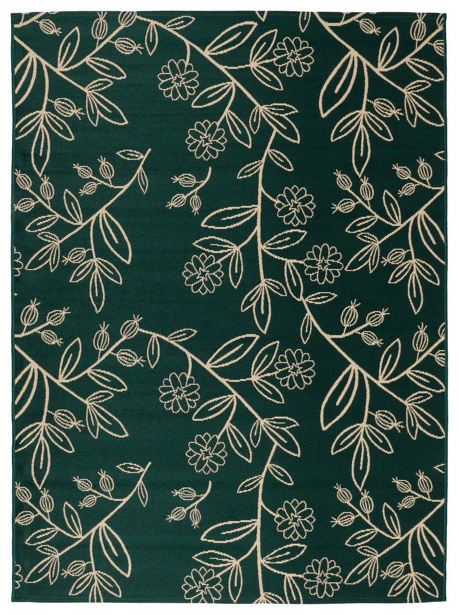 Dywan Jungle liście zielony Kolor: Zielony, Kształt: Prostokątny, Prostokątny: 120×170 cm