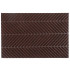 Wycieraczka Tire Kształt: Prostokątny, Prostokątny: 80×120 cm, Kolor: Brązowy