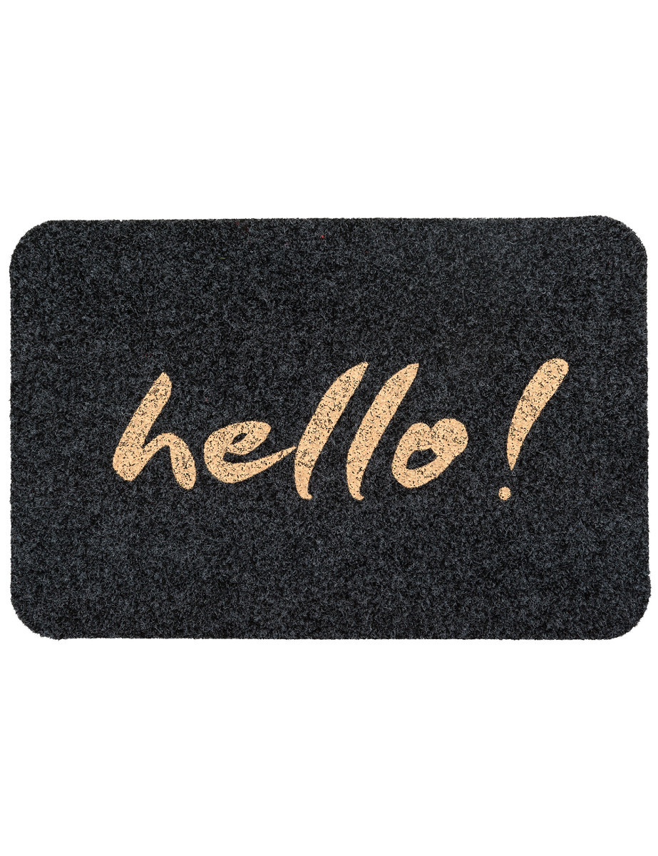 Wycieraczka At Home hello Kształt: Prostokątny, Prostokątny: 40×60 cm