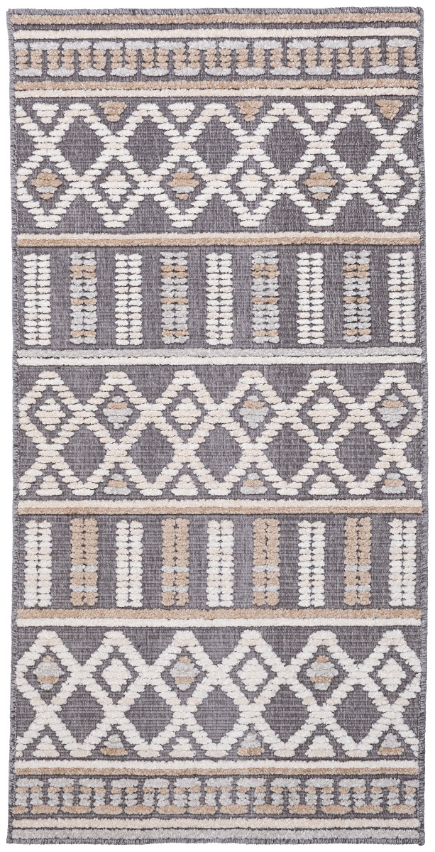 Kształt: Prostokątny, Prostokątny: 160x230 cm, Kolor: Antracytowy
