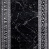 Dywan Creation ornament grecki czarno-srebrny Kształt: Prostokątny, Prostokątny: 80×150 cm, Kolor: Czarny
