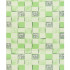 Mata Łazienkowa Premium PCV zielona kratka Kolor: Zielony, Kształt: Prostokątny, Prostokątny: 45×65 cm