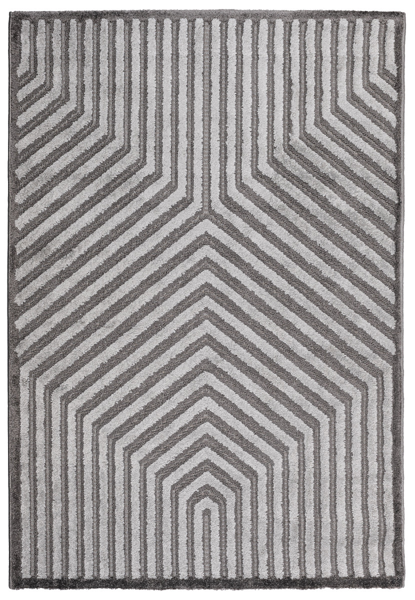 Dywan Chiara nowoczesny antracytowy Kształt: Prostokątny, Prostokątny: 120×170 cm, Kolor: Antracytowy