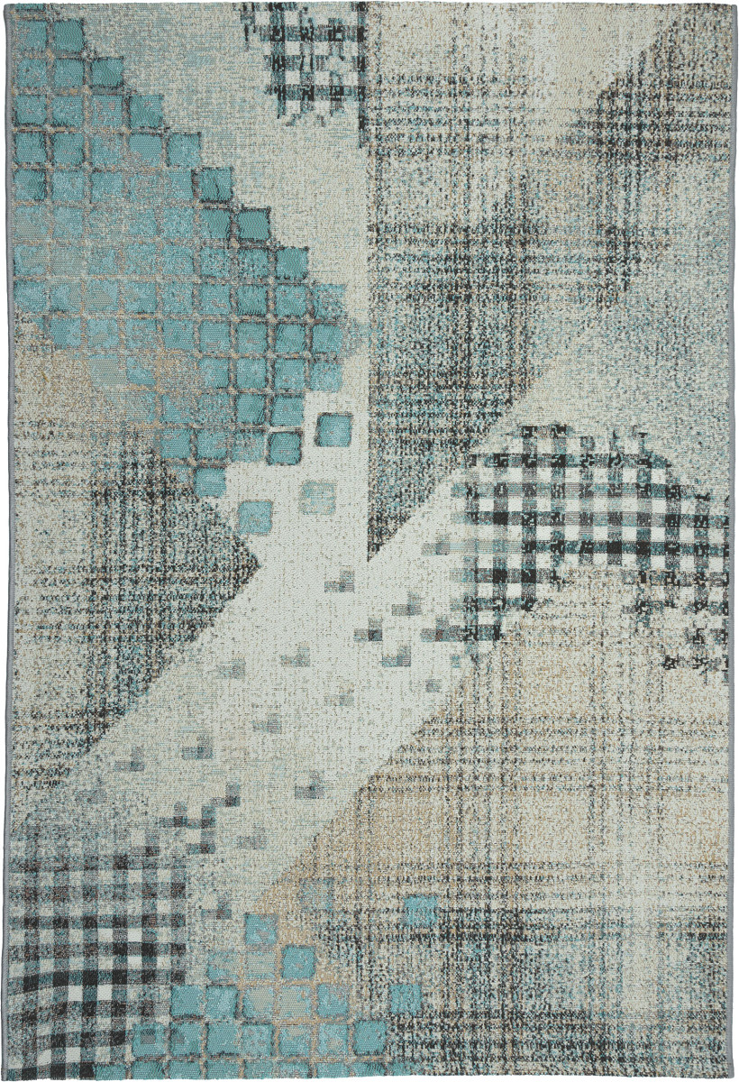 Kolor: Niebieski, Kształt: Prostokątny, Prostokątny: 160×220 cm