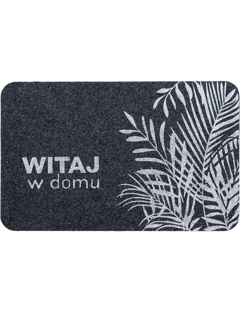 Wycieraczka At Home liście witaj w domu Kształt: Prostokątny, Prostokątny: 40×60 cm