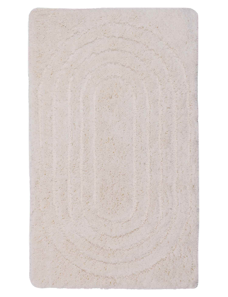 Dywanik Łazienkowy Carmen modern Kształt: Prostokątny, Prostokątny: 50×80 cm, Kolor: Ivory
