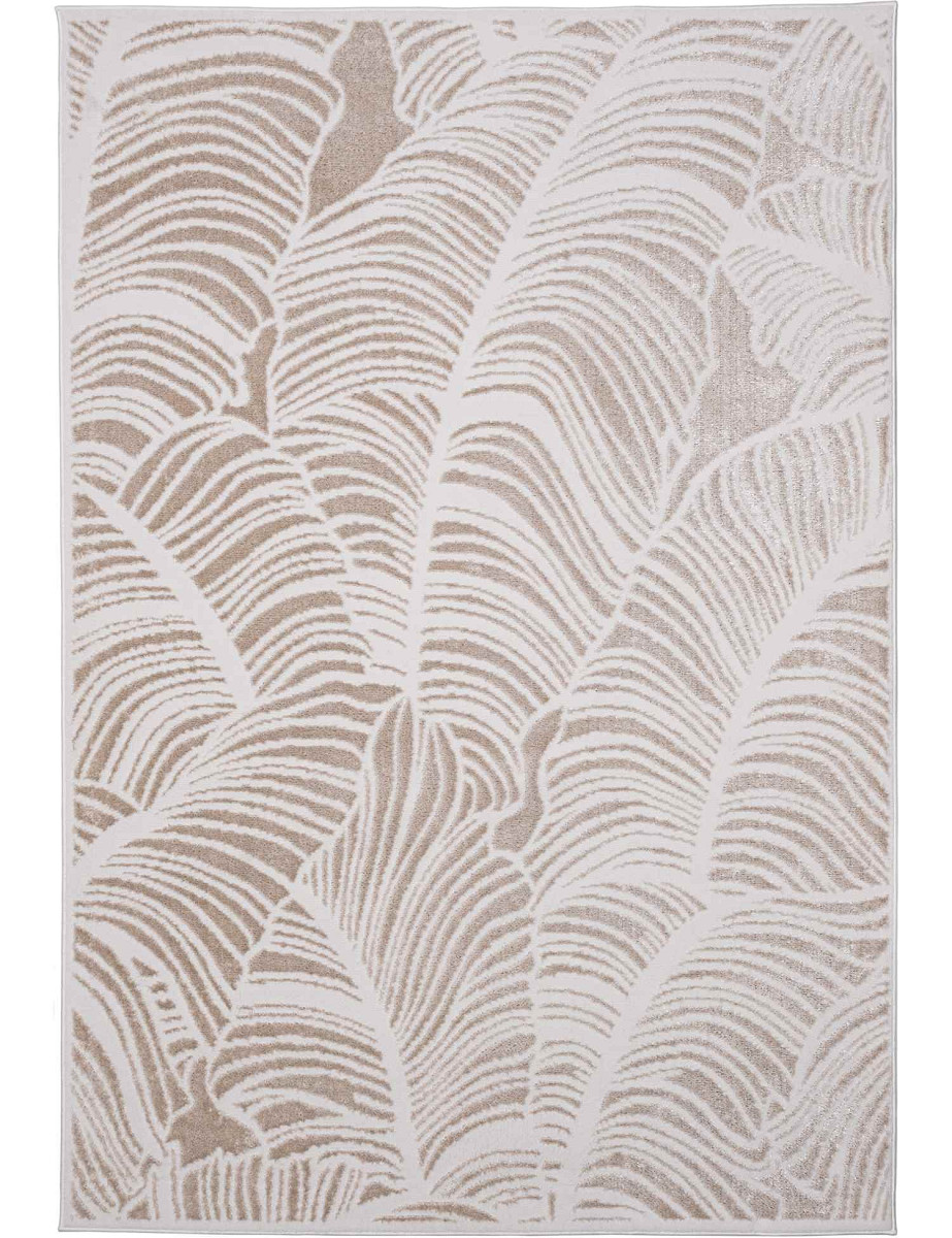 Dywan Salamanca liście beżowy Kolor: Beżowy, Kształt: Prostokątny, Prostokątny: 120×170 cm