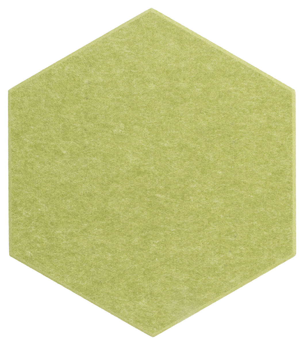 Płytka filcowa Felly heksagon 01 Kształt: Prostokątny, Prostokątny: 40×46 cm, Kolor: Zielony