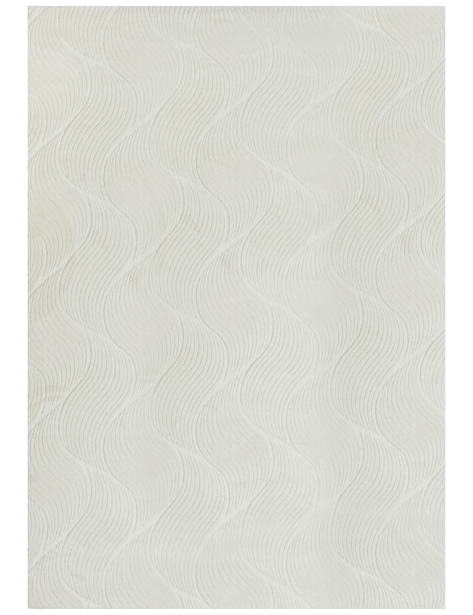 Dywan Stilo fala Kształt: Prostokątny, Prostokątny: 80×150 cm, Kolor: Ivory