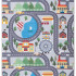 Dywan Ares Ulice beżowy Kształt: Prostokątny, Prostokątny: 80×150 cm, Kolor: Szary