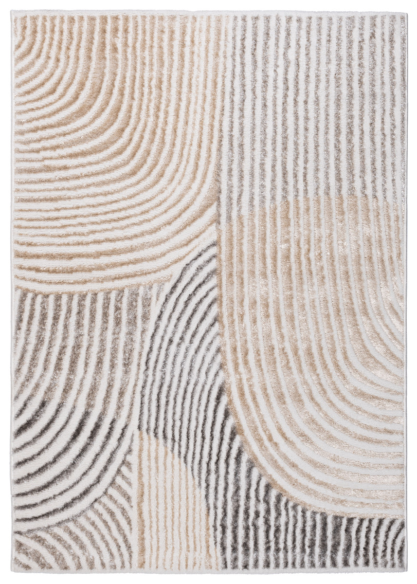Dywan Salamanca geometria Kształt: Prostokątny, Prostokątny: 160x230 cm, Kolor: Beżowy
