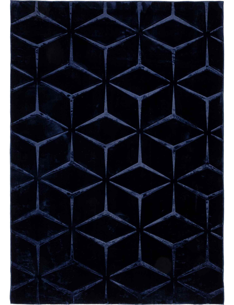 Dywan Alaska geometria Kolor: Niebieski, Kształt: Prostokątny, Prostokątny: 120×170 cm