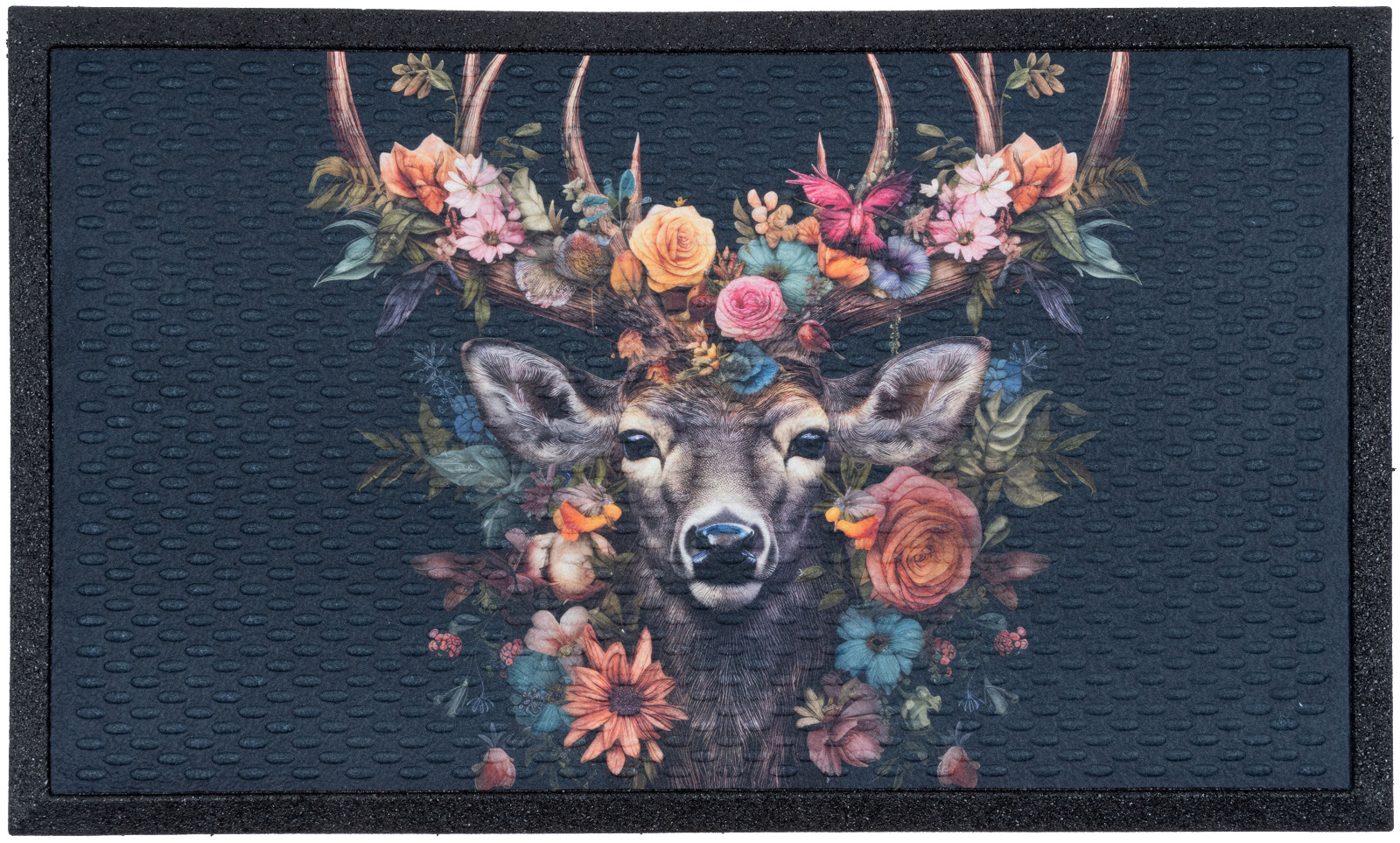 Wycieraczka Soft Step Lima Deer Kolor: Wielokolorowy, Kształt: Prostokątny, Prostokątny: 45×75 cm