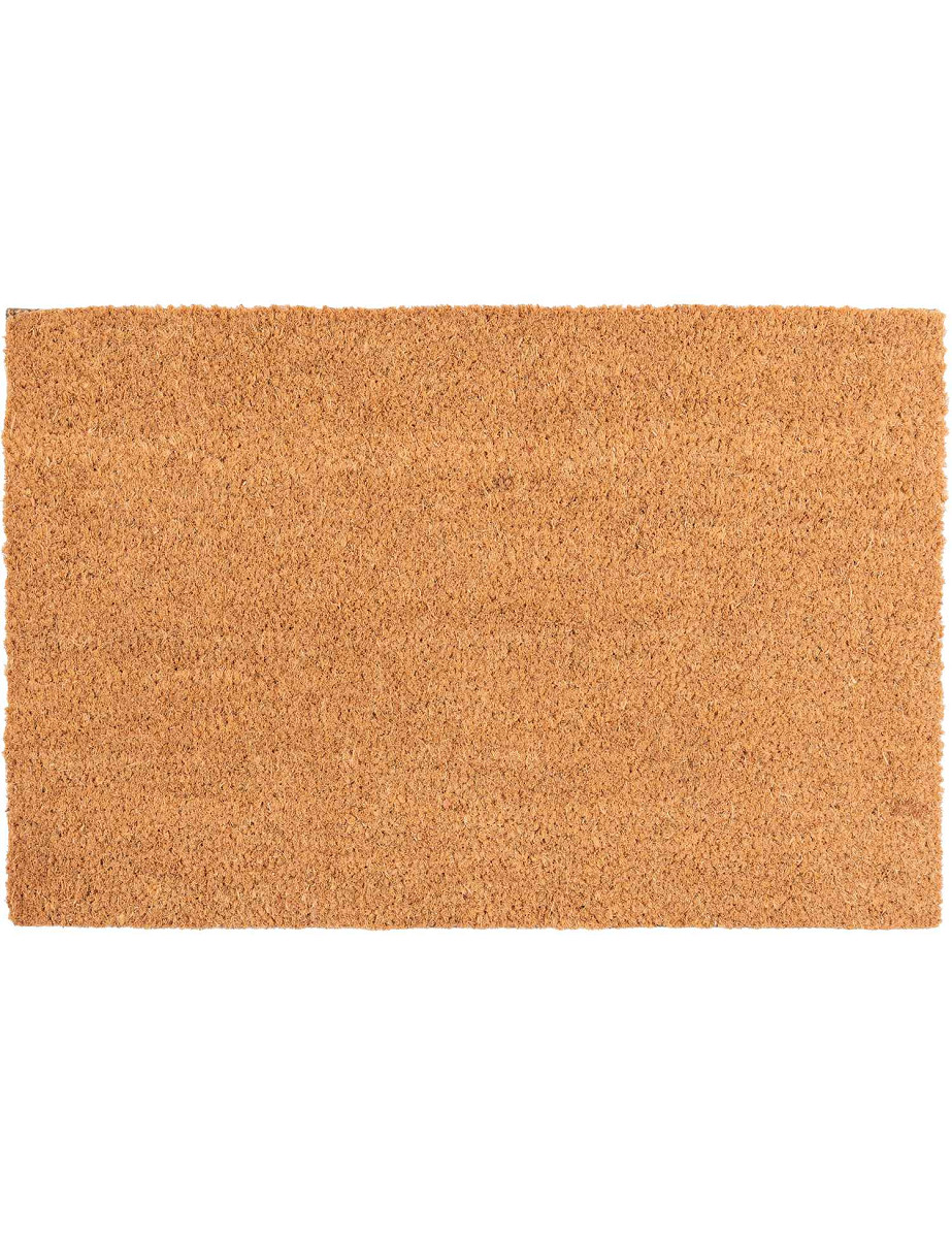 Wycieraczka Kokos gładki Kolor: Beżowy, Kształt: Prostokątny, Prostokątny: 40×60 cm