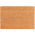 Wycieraczka Kokos gładki Kolor: Beżowy, Kształt: Prostokątny, Prostokątny: 40×60 cm