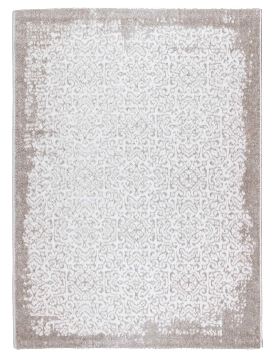 Dywan Rosaline ornament szary Kolor: Szary, Kształt: Prostokątny, Prostokątny: 120×160 cm