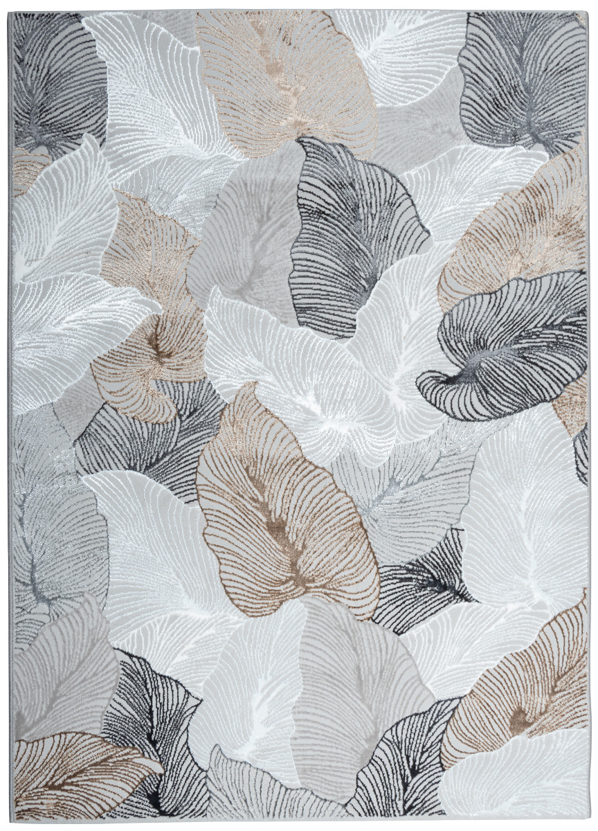 Dywan Creation liście Kształt: Prostokątny, Prostokątny: 120×170 cm, Kolor: Beżowy