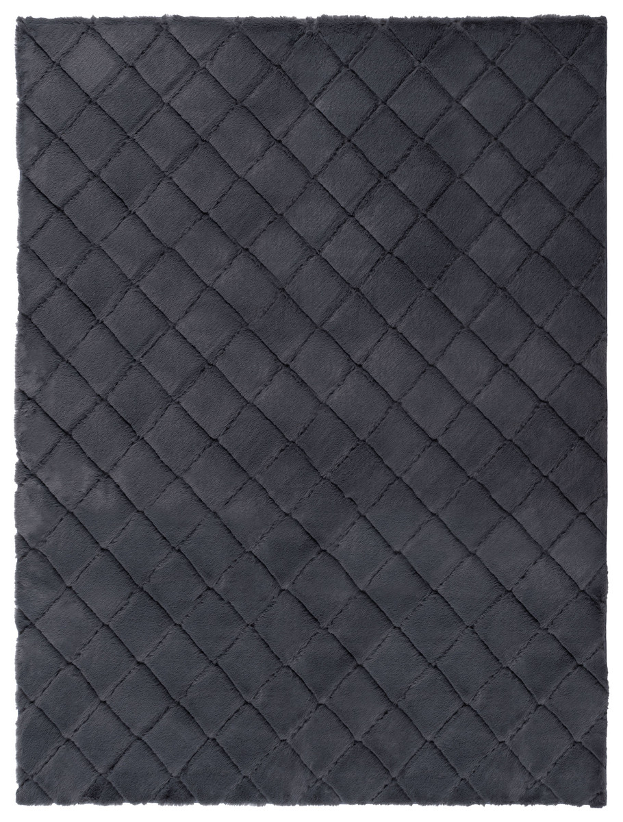 Kolor: Antracytowy, Kształt: Prostokątny, Prostokątny: 120×160 cm