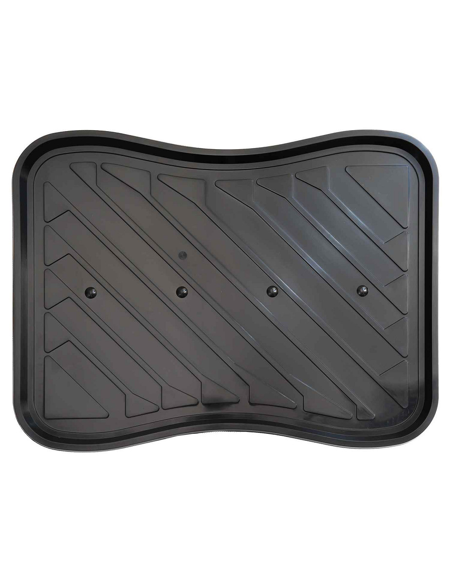 Ociekacz na buty Kolor: Czarny, Kształt: Prostokątny, Prostokątny: 38×50 cm