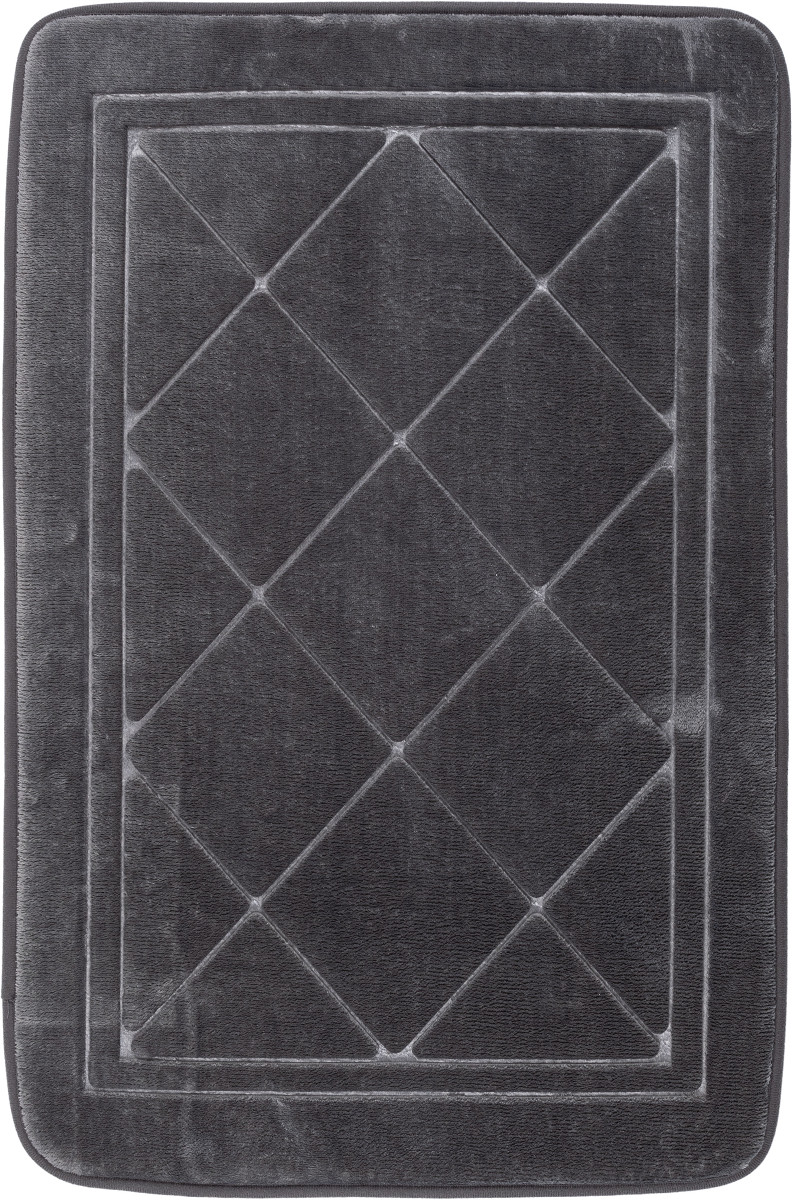 Kolor: Antracytowy, Kształt: Prostokątny, Prostokątny: 50×76 cm