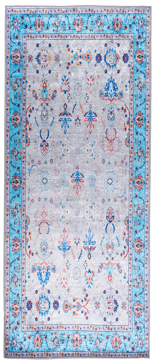 Kolor: Niebieski, Kształt: Prostokątny, Prostokątny: 70×140 cm