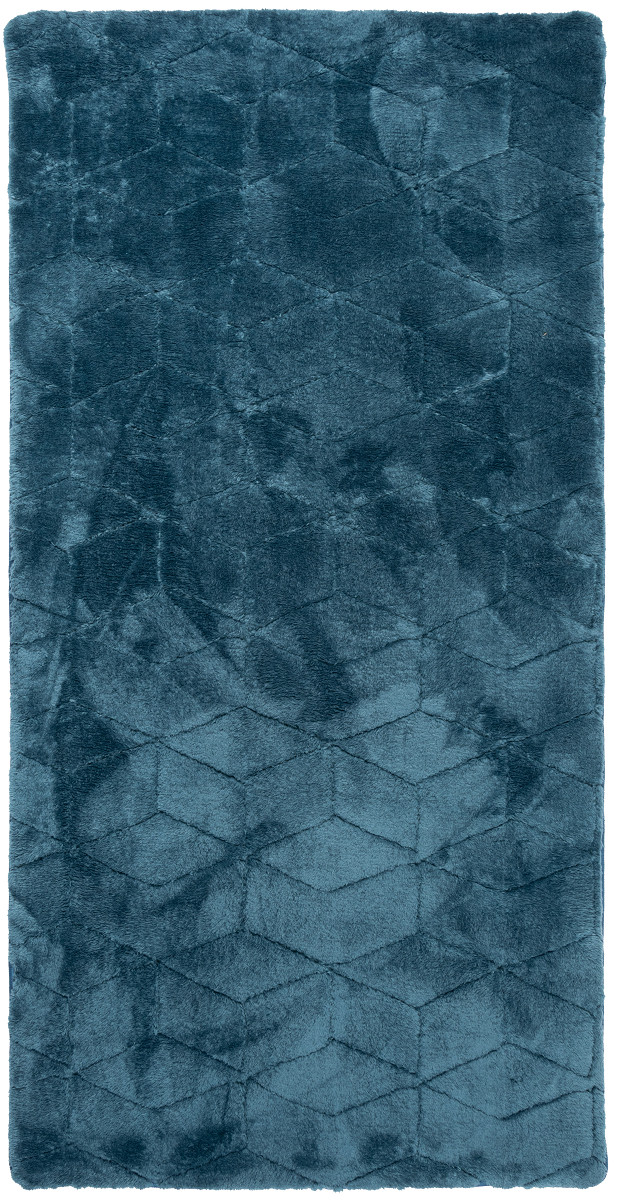 Kształt: Prostokątny, Prostokątny: 160x230 cm, Kolor: Niebieski