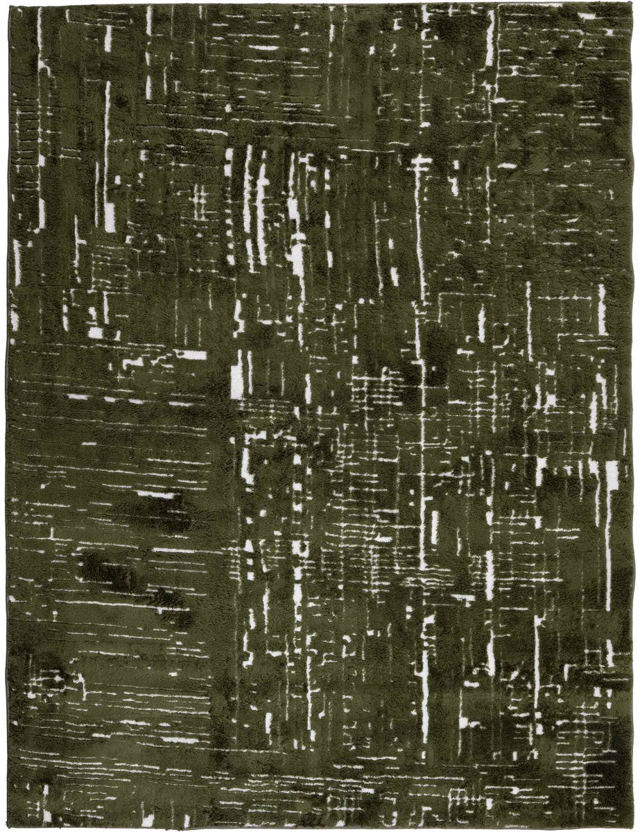 Dywan Venesia przecierka 3D Kolor: Zielony, Kształt: Prostokątny, Prostokątny: 120×160 cm