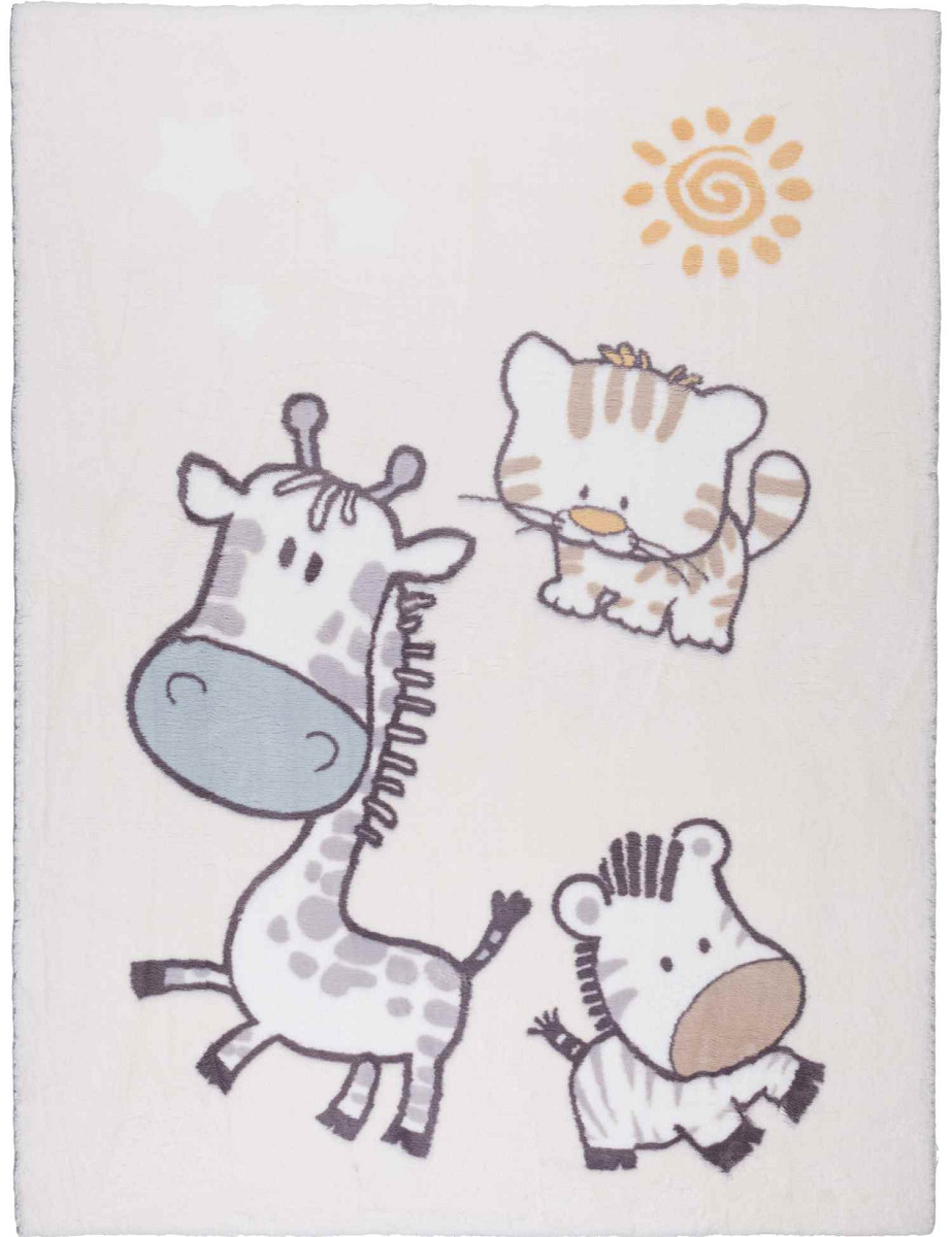 Dywan Maximo Kids żyrafa beż Kolor: Beżowy, Kształt: Prostokątny, Prostokątny: 120×160 cm