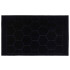 Wycieraczka Roxi heksagon Kształt: Prostokątny, Prostokątny: 45×75 cm, Kolor: Czarny