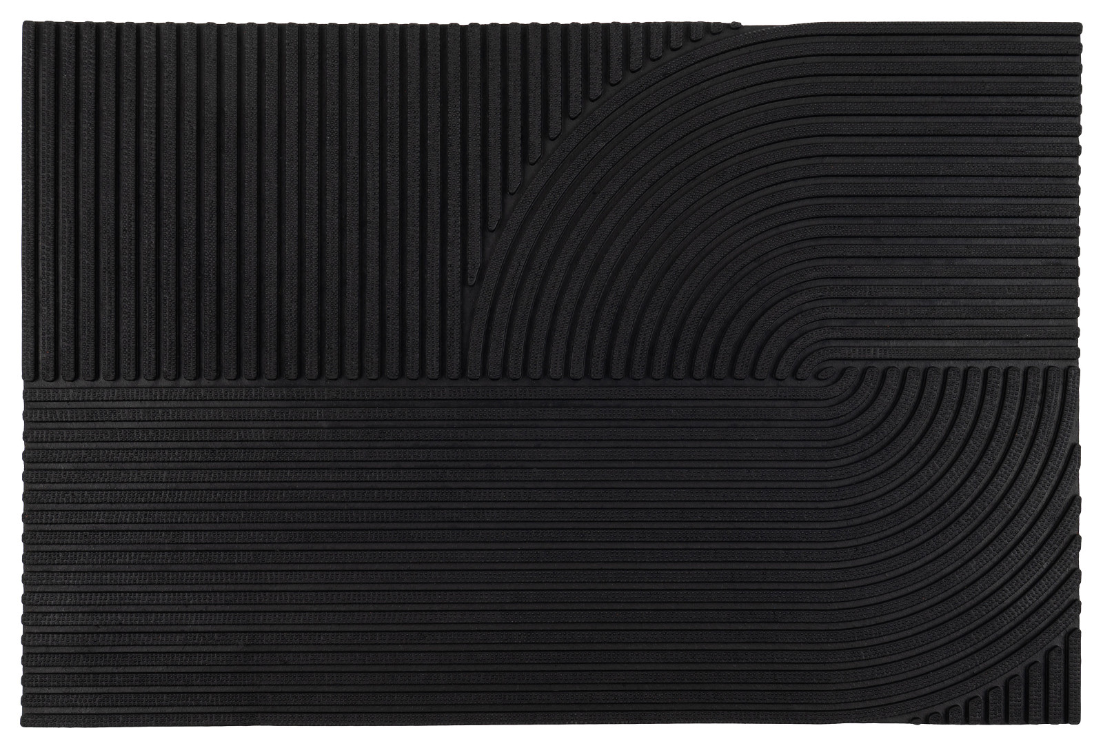 Wycieraczka Pin Mat modern Kształt: Prostokątny, Prostokątny: 40×120 cm, Kolor: Szary