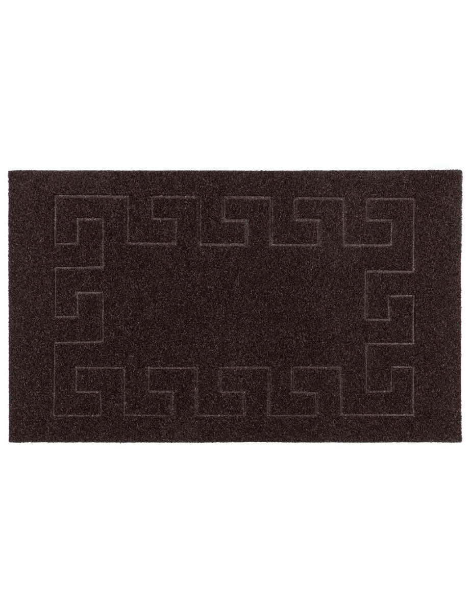 Wycieraczka Roxi grecki Kształt: Prostokątny, Prostokątny: 45×75 cm, Kolor: Brązowy