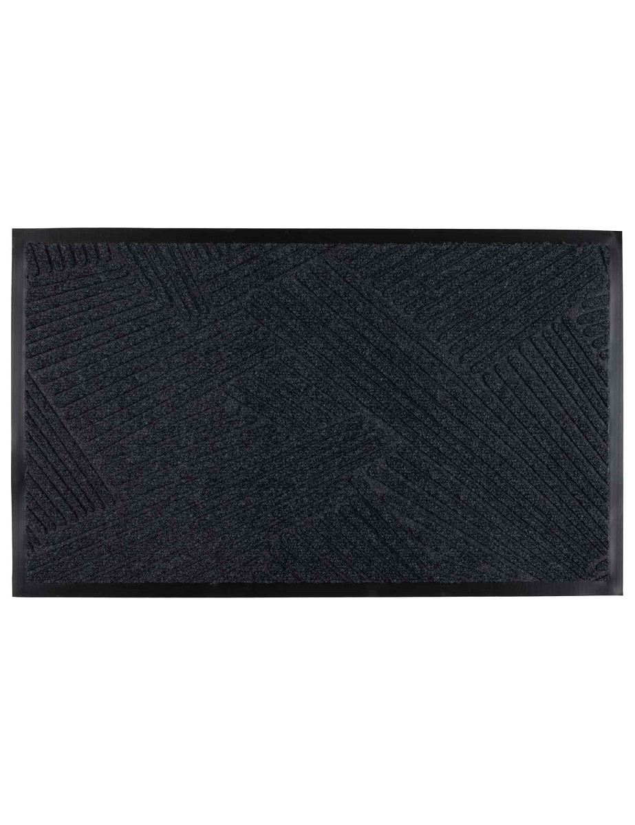 Wycieraczka Tire PVC Kształt: Prostokątny, Prostokątny: 45×75 cm, Kolor: Szary