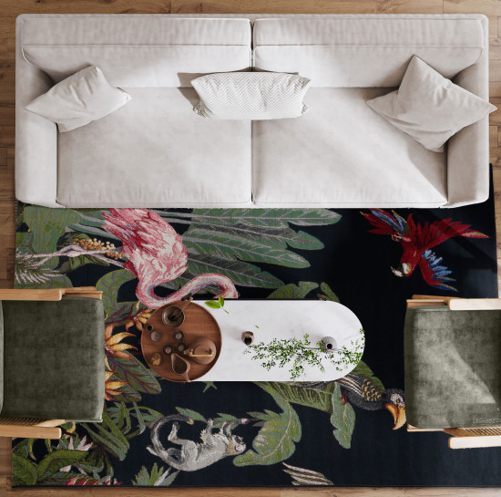 Jungle flaming wielokolorowy