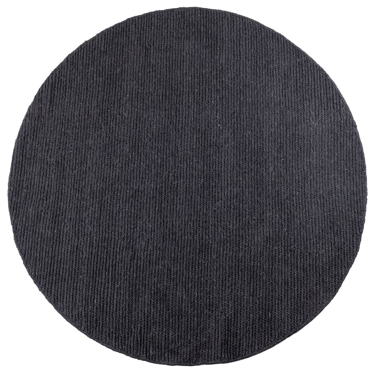 Dywan FIR Wool koło Kształt: Okrągły, Kolor: Szary, Okrągły: ø160 cm