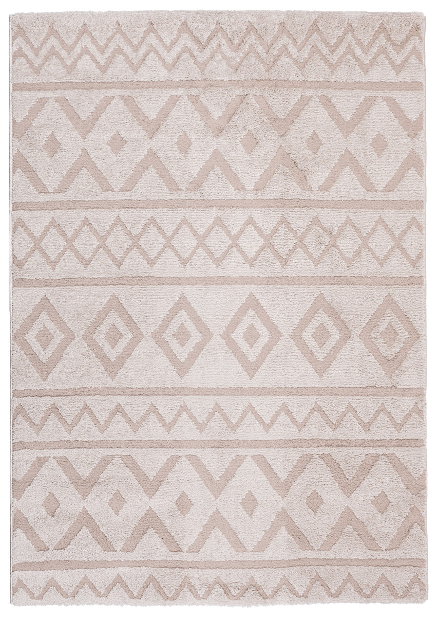 Dywan Alloy aztecki Kształt: Prostokątny, Prostokątny: 120x170 cm, Kolor: Beżowy