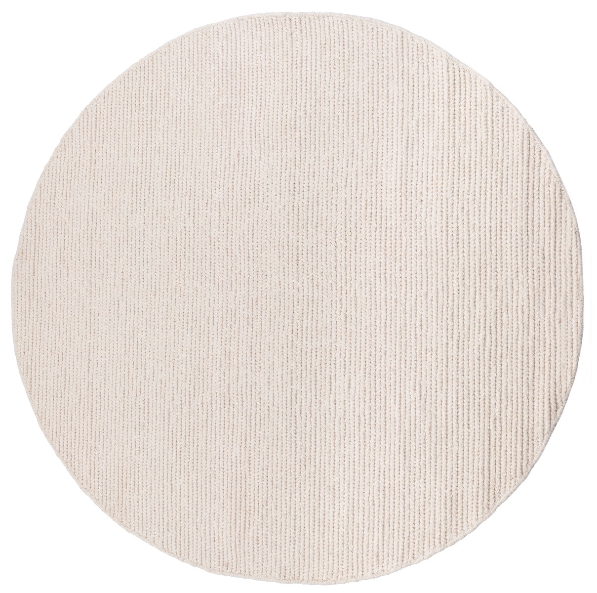 Dywan FIR Wool koło Kształt: Okrągły, Kolor: Szary, Okrągły: ø160 cm