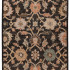 Dywan Royal Wool kwiaty Kształt: Prostokątny, Prostokątny: 200x285 cm, Kolor: Czarny