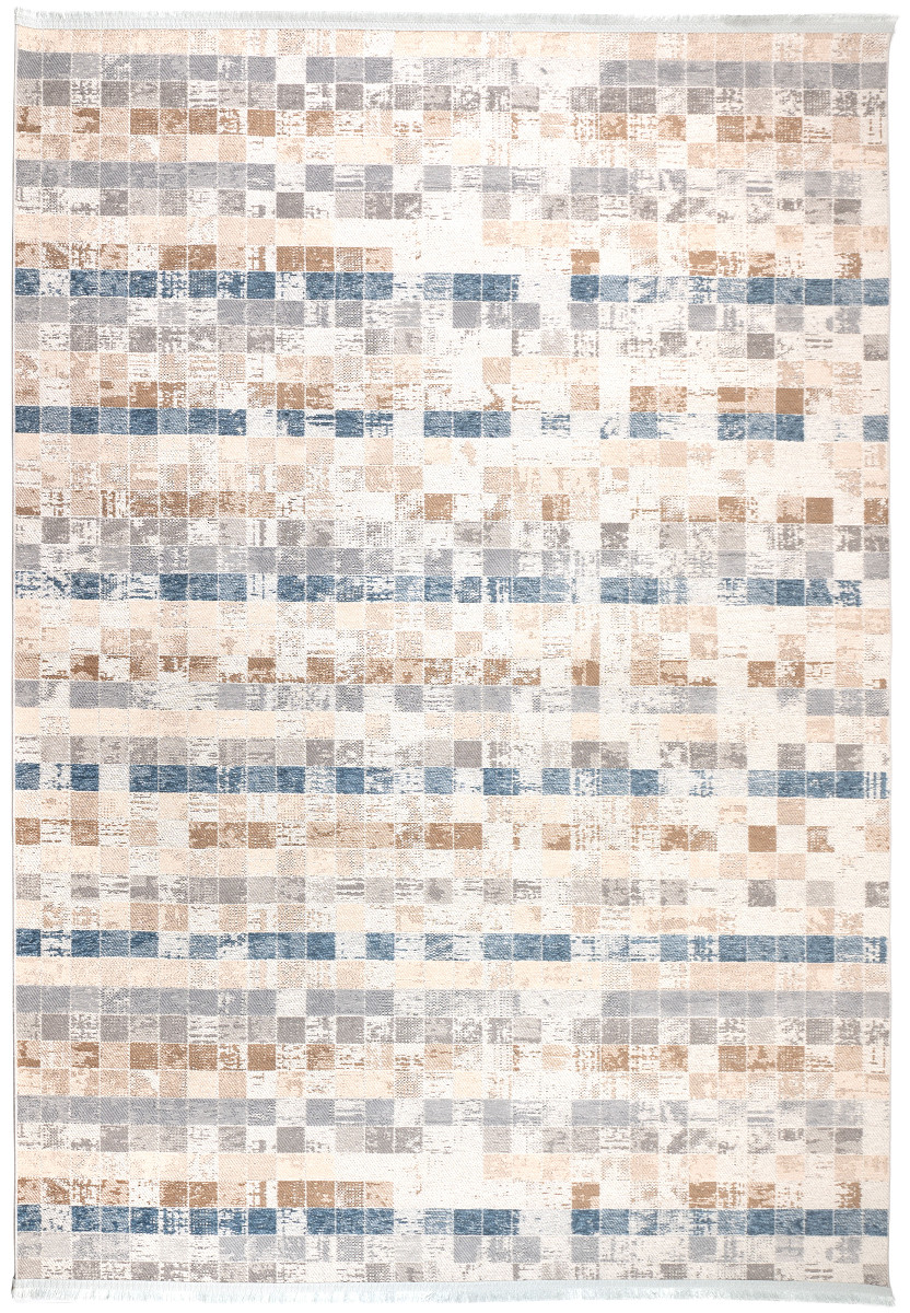 Dywan Chantelle kratka  Kształt: Prostokątny, Prostokątny: 160x230 cm, Kolor: Beżowy