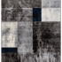 Dywan Feniks geometria szaro-granatowy Kształt: Prostokątny, Prostokątny: 160x230 cm, Kolor: Niebieski