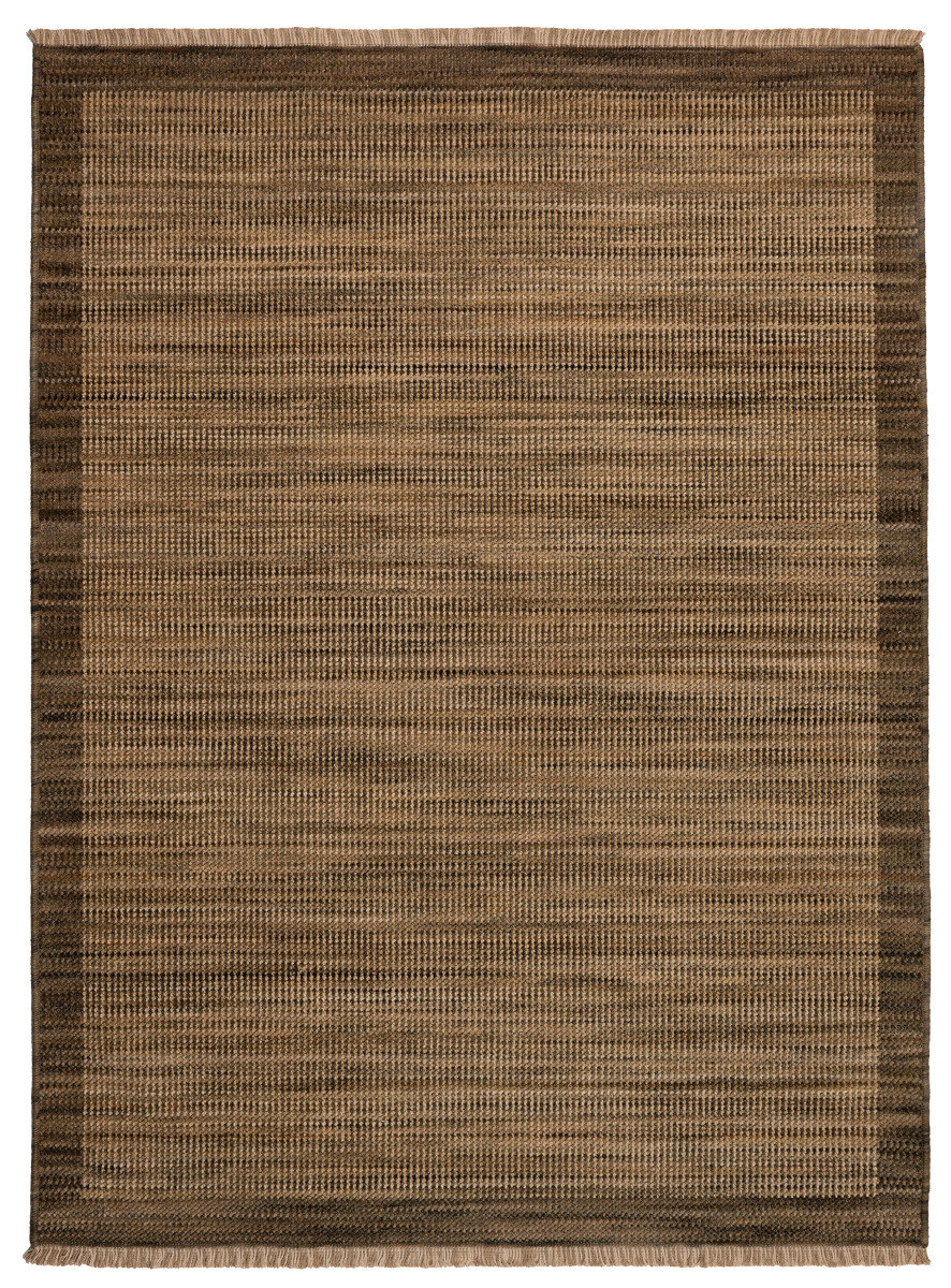 Dywan Royal Wool 160*220cm bordiura brązowy