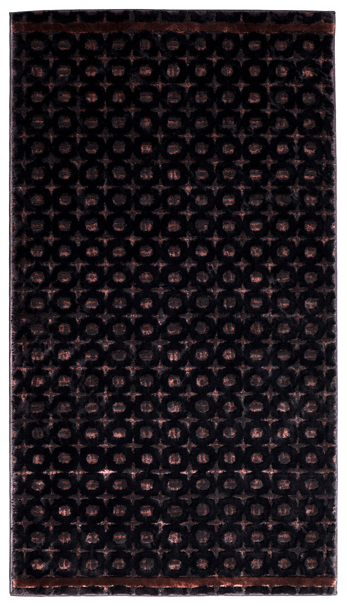 Dywan Mocca 80x150 cm geometria brązowy