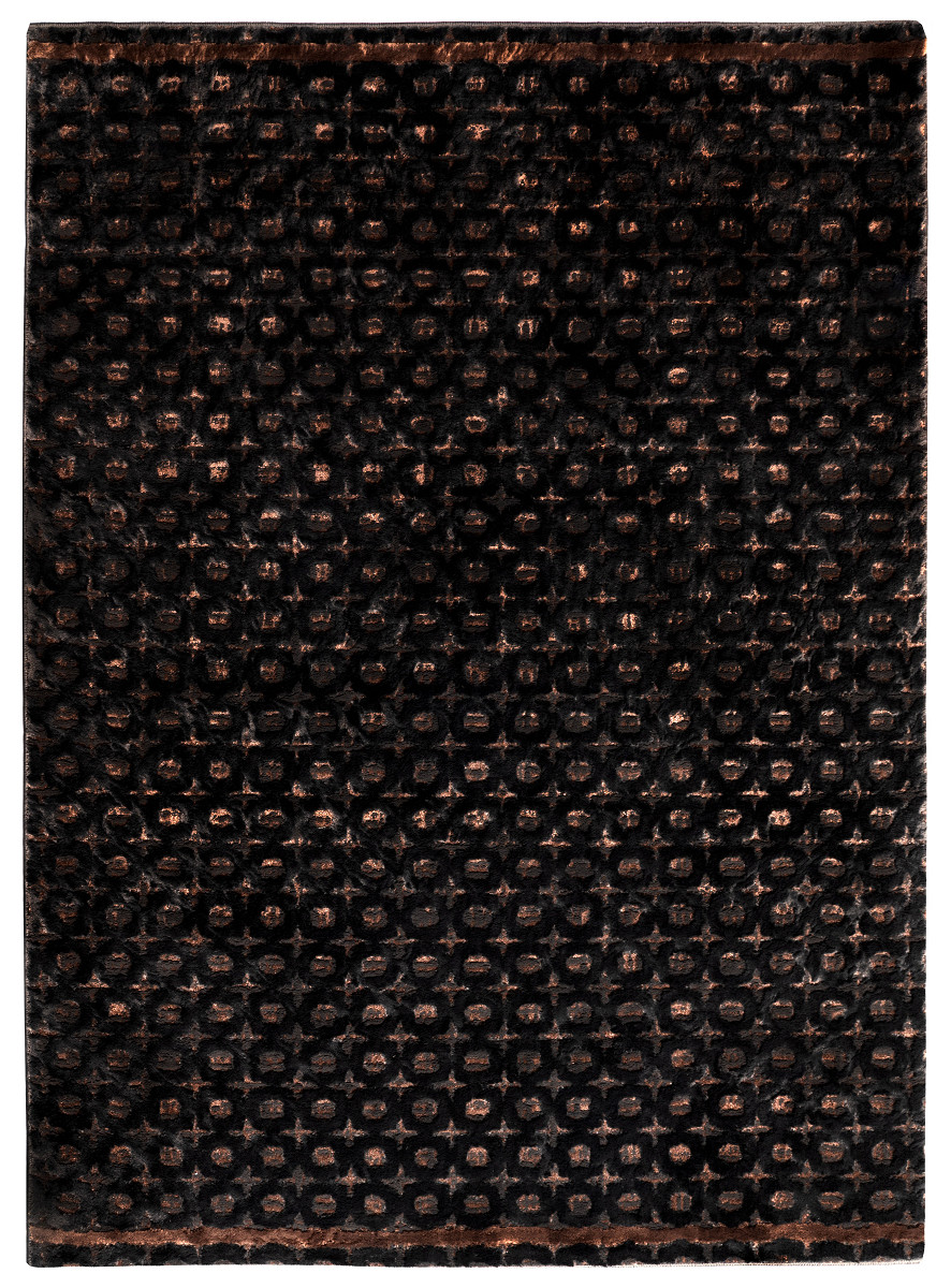 Dywan Mocca 120x170 cm geometria brązowy